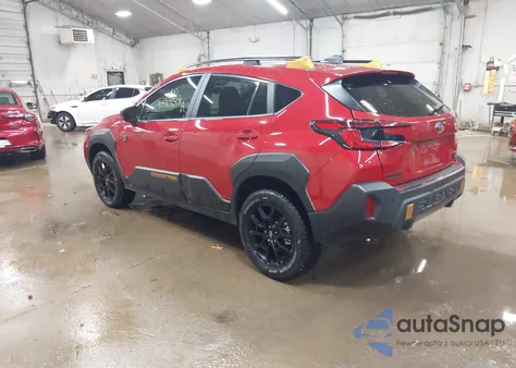2025 Subaru Crosstrek Wilderness z USA, uszkodzony, nr VIN 4S4GUHU66S3780437